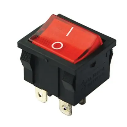 Orta Boy Işıklı Anahtar On-Off 4 Pin (IC-126) resmi