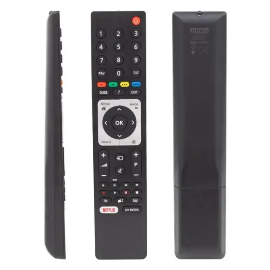 Arçelik RC 3304805/01B - Beko B43L 6652 5B - RM-L271B Netflix-PIP Tuşlu Lcd Led Tv Kumandası (TS5187R-A1) resmi