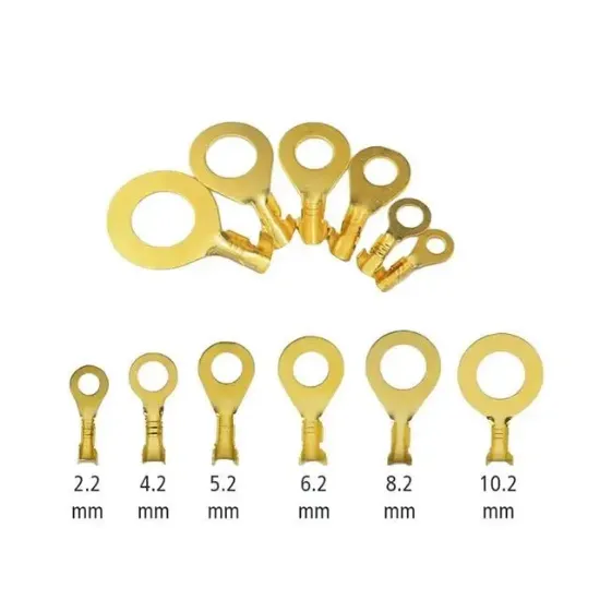 PowerMaster TKS-6 6.2 MM Sarı Topraklama Terminal Kablo Pabuç (150 Adet) resmi