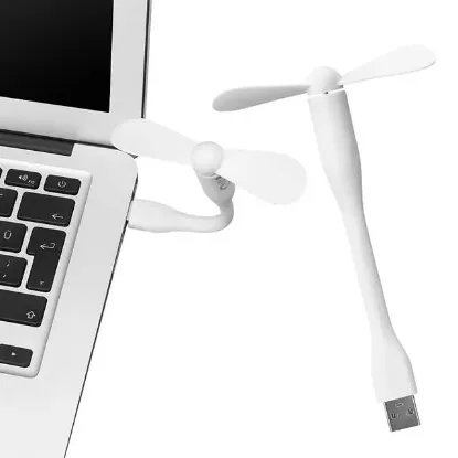 S-Link SL-UF05 Taşınabilir Esnek Beyaz USB Mini Fan resmi