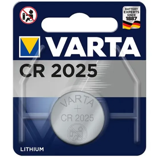 Varta CR 2025 3 Volt Tekli Lityum Pil resmi