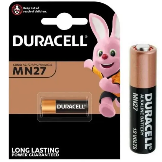 Duracell MN27 - 27A 12 Volt Pil resmi