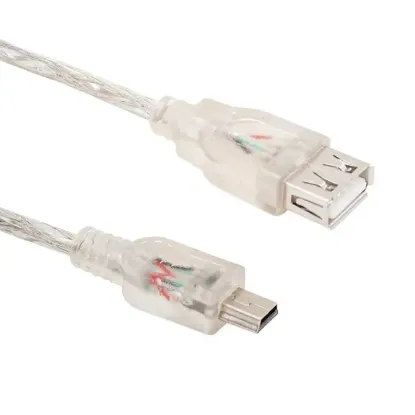 Powermaster USB 5 Pin Erkek-USB Dişi 1 Metre Kablo resmi