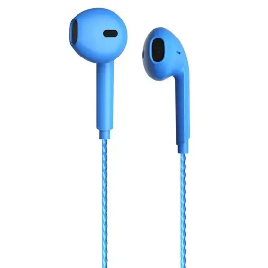 Lenovo Lecoo EH104BL 3.5 Mm Jacklı Kablolu Kulak İçi Mikrofonlu Kulaklık Mavi resmi