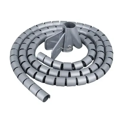 Powermaster PM-15942 22 Mm Gri 1 Metre Spiral Kablo Toplayıcı (Sabitleyici Parça) resmi