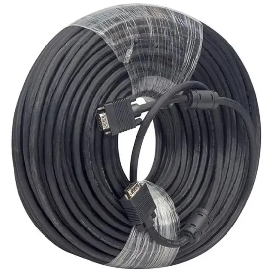 PowerMaster PM-16333 15 Pin 3+6 Erkek/Erkek 50 Metre VGA Görüntü Kablosu resmi