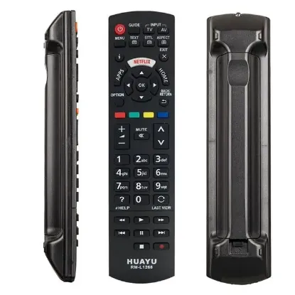 Huayu RM-L1268 Panasonic Netflix Tuşlu Universal Lcd Tv Kumandası resmi