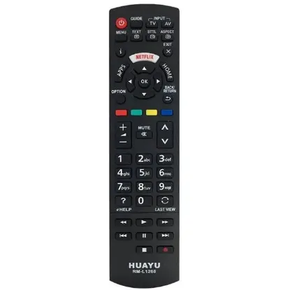 Huayu RM-L1268 Panasonic Netflix Tuşlu Universal Lcd Tv Kumandası resmi