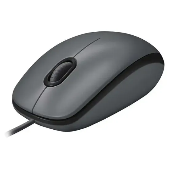 Logitech M90 1000DPI USB Kablolu Mouse Siyah 910-001793 resmi
