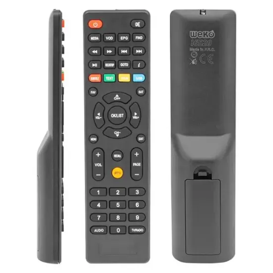 Hitech Vipbox 7S- Supermax - Next IP TV  Uydu Alıcı Kumandası resmi