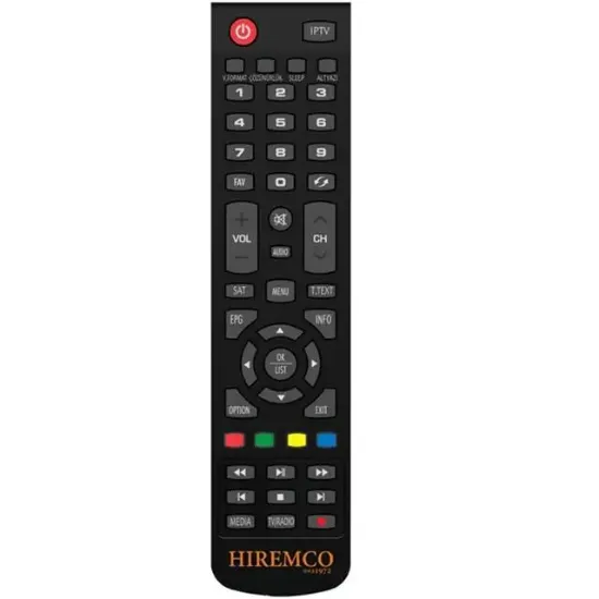 Hiremco Turbo IP Uydu Alıcı Kumandası resmi