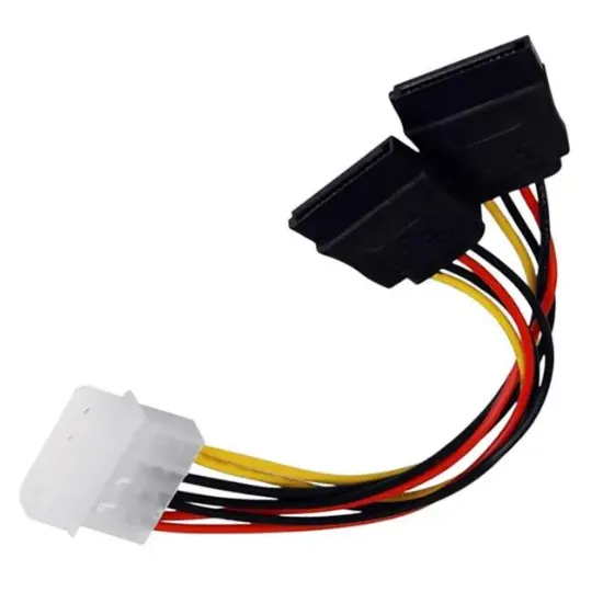 Powermaster İkili Sata Power Kablo resmi