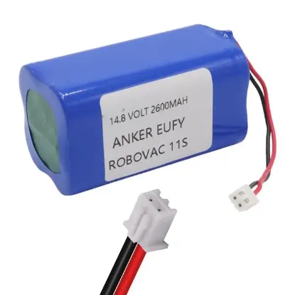 PowerMaster PM-17618 Robot Süpürge Bataryası Pili 14.8 Volt - 2600mAh 11S Lityum (Anker Eufy Robovac) resmi