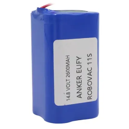 PowerMaster PM-17618 Robot Süpürge Bataryası Pili 14.8 Volt - 2600mAh 11S Lityum (Anker Eufy Robovac) resmi