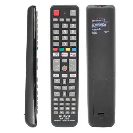 Huayu RM-L1663 Netflix-YouTube-Prime Video-Google Play Tuşlu Universal Lcd Led Tv Kumandası resmi