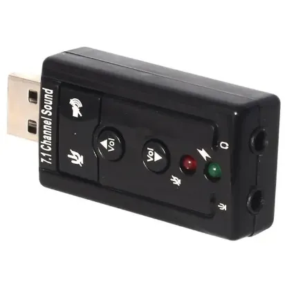 Powermaster 7.1 Ch USB 2.0 Ses Kartı PM-18063 resmi