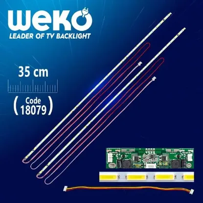 32'' Inch 12C3B XR-CY-32C-36D 35 Cm 36 Ledli Universal Tv E-Led Takımı resmi