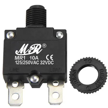 Reset Butonu 220 V - 10 Amper MR1 resmi