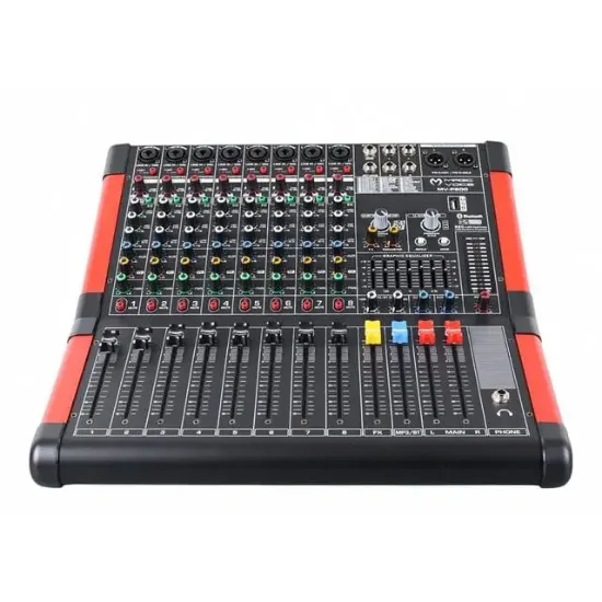 Magicvoice MV-P800 8 Kanal USB-Bluetooth Destekli Deck Mixer resmi