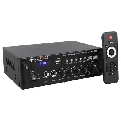 MagicVoice MV-520 Dijital Karaoke Mikser Amfi  resmi