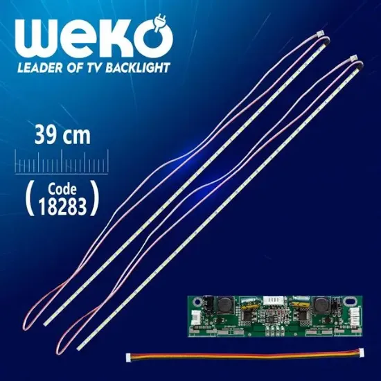 39,5'' Inch Universal E-LED 7020 Led 390MM 360-450MA 48-51V Çift Led-Sürücü-Kablo Takımı resmi