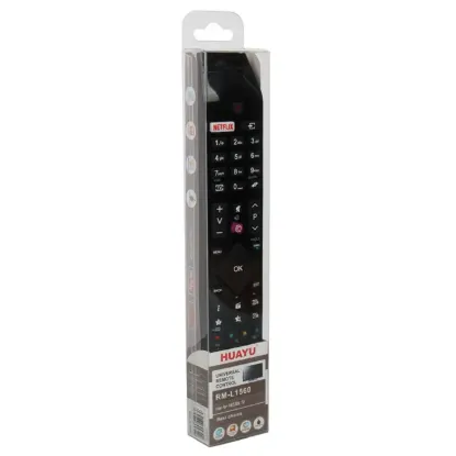 Huayu RM-L1560 Vestel - Hitachi Netflix ve YouTube Tuşlu Akıllı LED TV Kumandası resmi