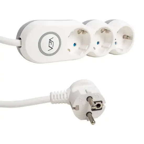 Vea VE2S3S 3'lü Anahtarlı 1.5 Metre Çoklu Priz resmi