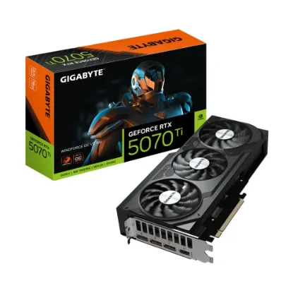 GIGABYTE RTX5070Ti GV-N507TWF3OCV2-16GD 16GB GDDR7 256Bit  resmi