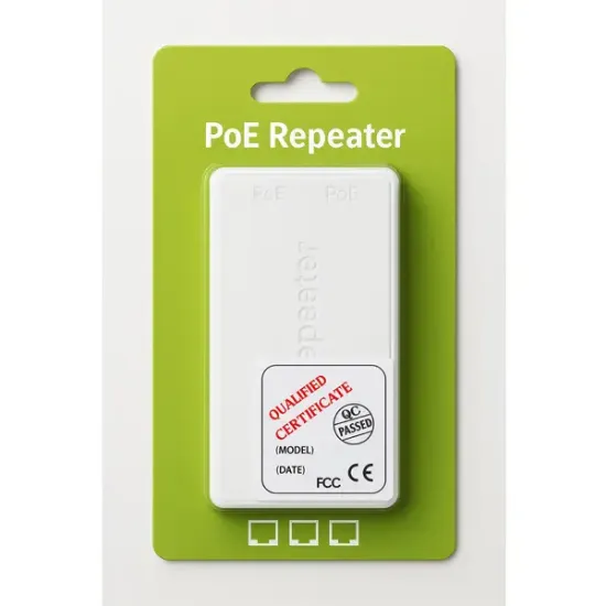 EZCOOL EZ-102JL 1 GİRİŞ 2 ÇIKIŞ POE REPEATER (ÇOKLAYICI) resmi