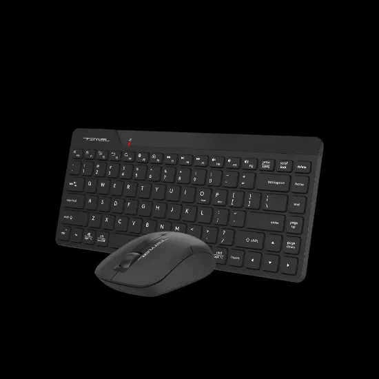 A4 TECH FG2200 AIR2 2.4 SİYAH QMİNİ FN-MM KABLOSUZ SESSİZ SET resmi