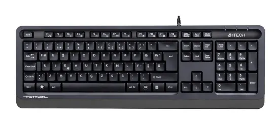 A4 TECH FK10 FN-MULTIMEDYA F KLAVYE USB GRİ resmi