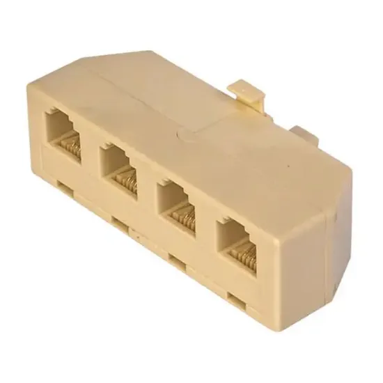 Telefon Dağıtıcı 1 Erkek / 4 Dişi Elektromer resmi