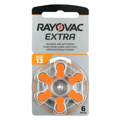 Rayovac 13 Numara Kulaklık Pili 6'lı Paket resmi