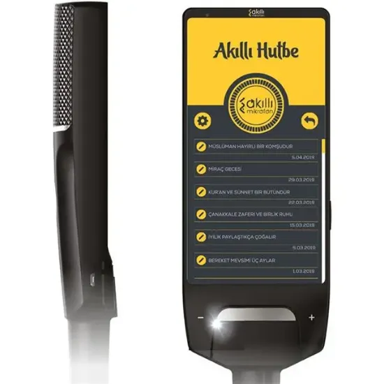 Akıllı Mikrofon Dokunmatik Ekranlı Wifi Destekli - Akıllı Hutbe resmi