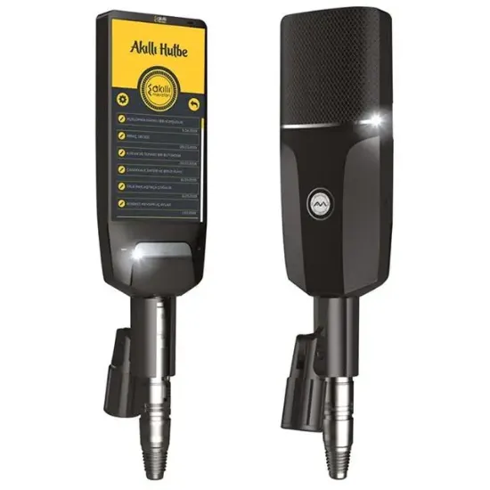 Akıllı Mikrofon Dokunmatik Ekranlı Wifi Destekli - Akıllı Hutbe resmi