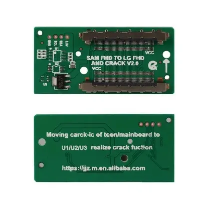 LCD Panel Flexi Repair Kart HD LVDS To FPC Sam FHD To LG FHD Crack v2.0 QK0812D resmi