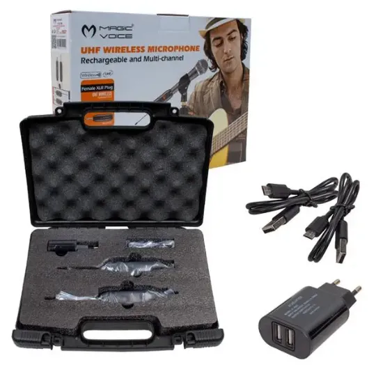 Magicvoice Mv-19587 UHF Kablosuz Enstrüman Ses Aksesuarı resmi