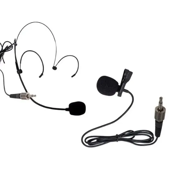 Magicvoice Mv-19602 UHF Kablosuz Kamera Uyumlu Bluetooth İkili Mikrofon Set resmi