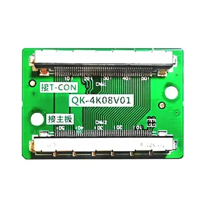 Lcd Panel Flexi Repair Kart QK-4K08V01 T-CON QK0821A resmi