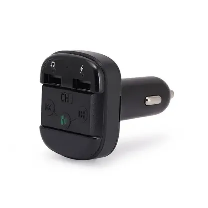 Hello HL-19681 X12 Handsfree Çift USB/SD/Bluetooth 12-24 Volt Fm Transmitter resmi