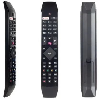 Vestel Netflix Mor Tuşlu Yeni Üstü Camlı Model Led Tv Kumanda resmi