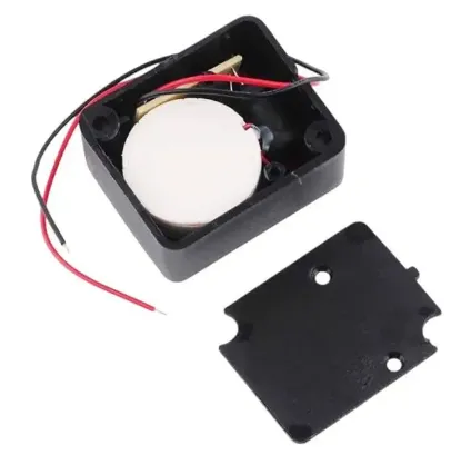 12 Volt Dc Devreli Kablolu Siren Ses Buzzer IC-221A resmi