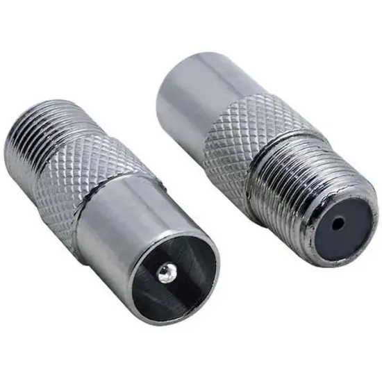 F Konnektör Dişi Anten Fişi Erkek Çevirici resmi