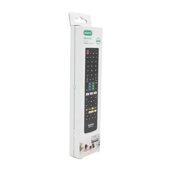 Huayu RM-SH1516 Sharp Netflıx- Youtube- Prıme Vıdeo Tuşlu Unıversal Lcd-Led Tv Kumanda resmi