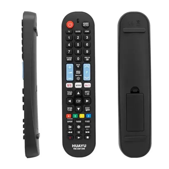 Huayu Samsung RM-SM1398 Netflix-Prime Video-Rakuten Tuşlu Universal Lcd-Led Tv Kumanda resmi