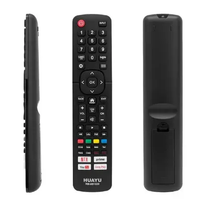 Huayu Hısense RM-HS1530 Netflıx- Youtube- Prıme Vıdeo- Google Play Tuşlu Unıversal Lcd-Led Tv Kumanda resmi