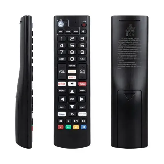 Dreamstar Android Netflix-Youtube-Prime Video Tuşlu Tv Uyumlu Uydu Kumandası resmi