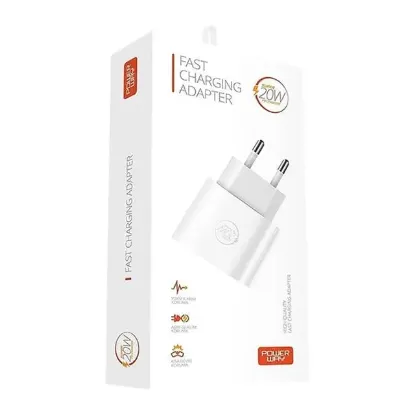 Powerway RX20 PD 20 Watt iPhone Type-C Hızlı Şarj Başlığı resmi