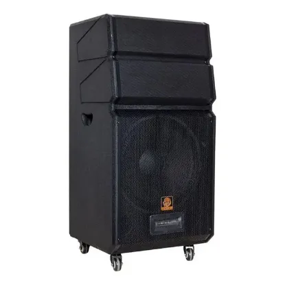 Shile SL-1612B İki El Mikrofonlu-Kumandalı USB/SD/BT/FM Taşınabilir Hoparlör resmi