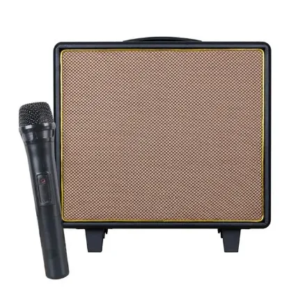 Shile GT-10 El Mikrofonlu USB/SD/BT Taşınabilir Hoparlör resmi